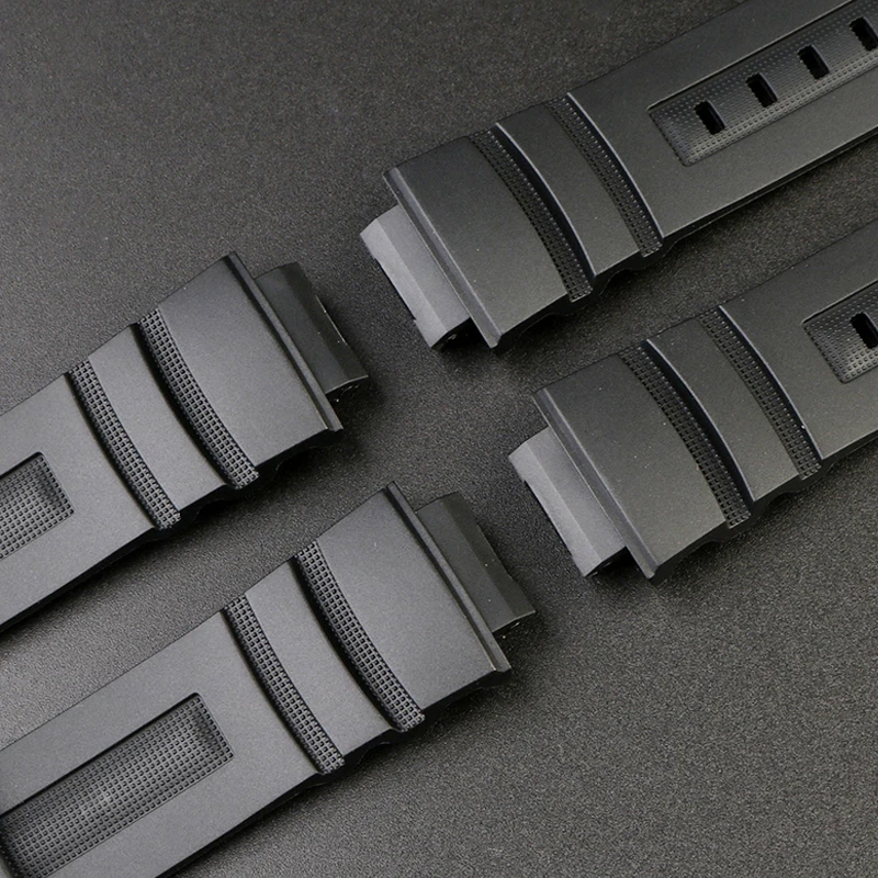 16mm Silicone Resin Watch Band For Casio G-shock Aw-591/590/5230/282b Awg-m100/101G-7700/7710 Hand Bracelet Strap