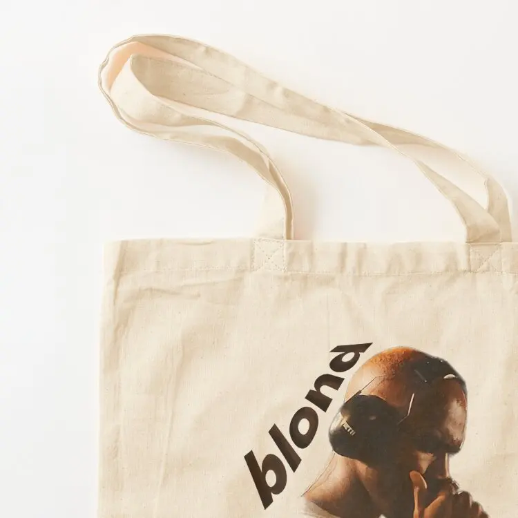 فرانك أوشن أشقر تي شيرت حمل حقيبة أكياس التسوق حقيبة تسوق شعار حمل حقيبة مخصصة للمتسوقين النسائي #3