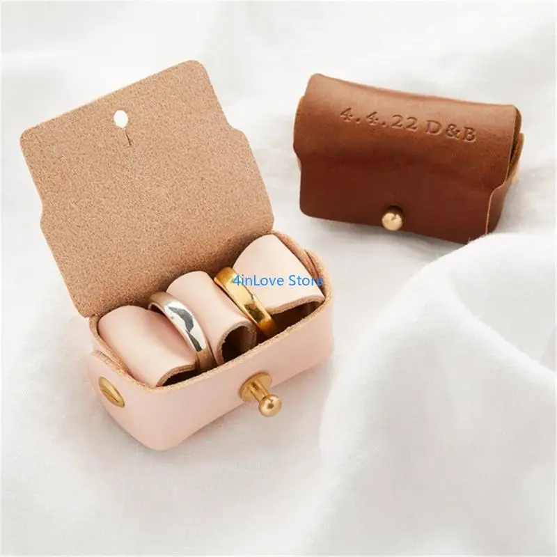 T4MD Leather Rings Storage Solution For Buyers