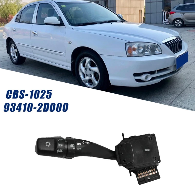 Car Parts Lighting Turn Signal Switch Assy CBS-1025 93410-2D000 For Hyundai Elantra 2001-2006 934102D000 SW3523