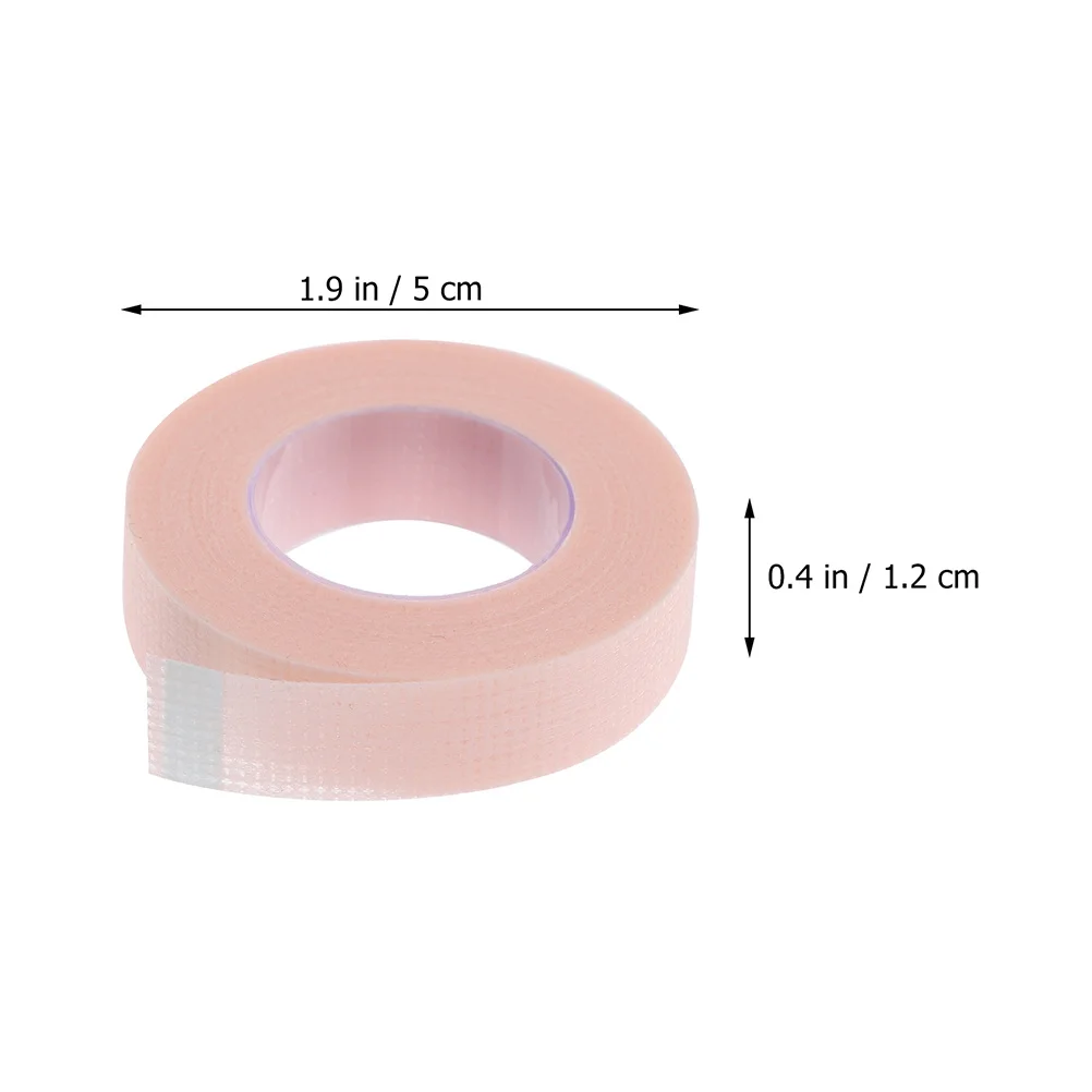 

6 pcs Pink Anti-allergic Eye Patches for Eyelash Extensions Salon Use Non-woven Tapes Comfortable Adhesive Easy Cut Beauty