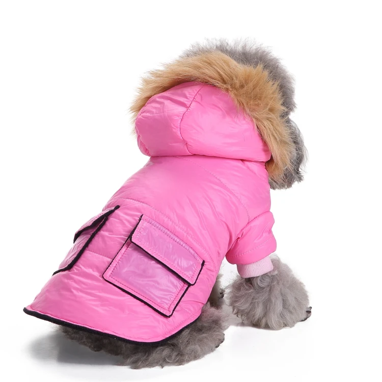 Warm Winter Pet Dog Clothes for Small Dog Costume French Bulldog Outfit Coat Waterproof Jacket Chihuahua Harness Clothing