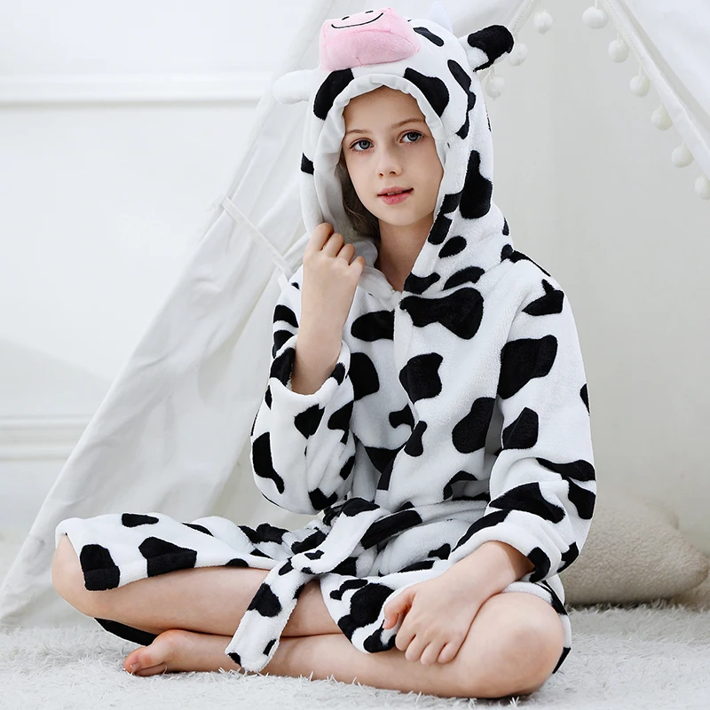 أطفال روب استحمام ملابس الأولاد 2025 بيجامة شتوية دافئة الطفل المتسكعون طفل الفتيات البشكير 3 إلى 4 5 6 7 8 9 10 11 12 13 سنة