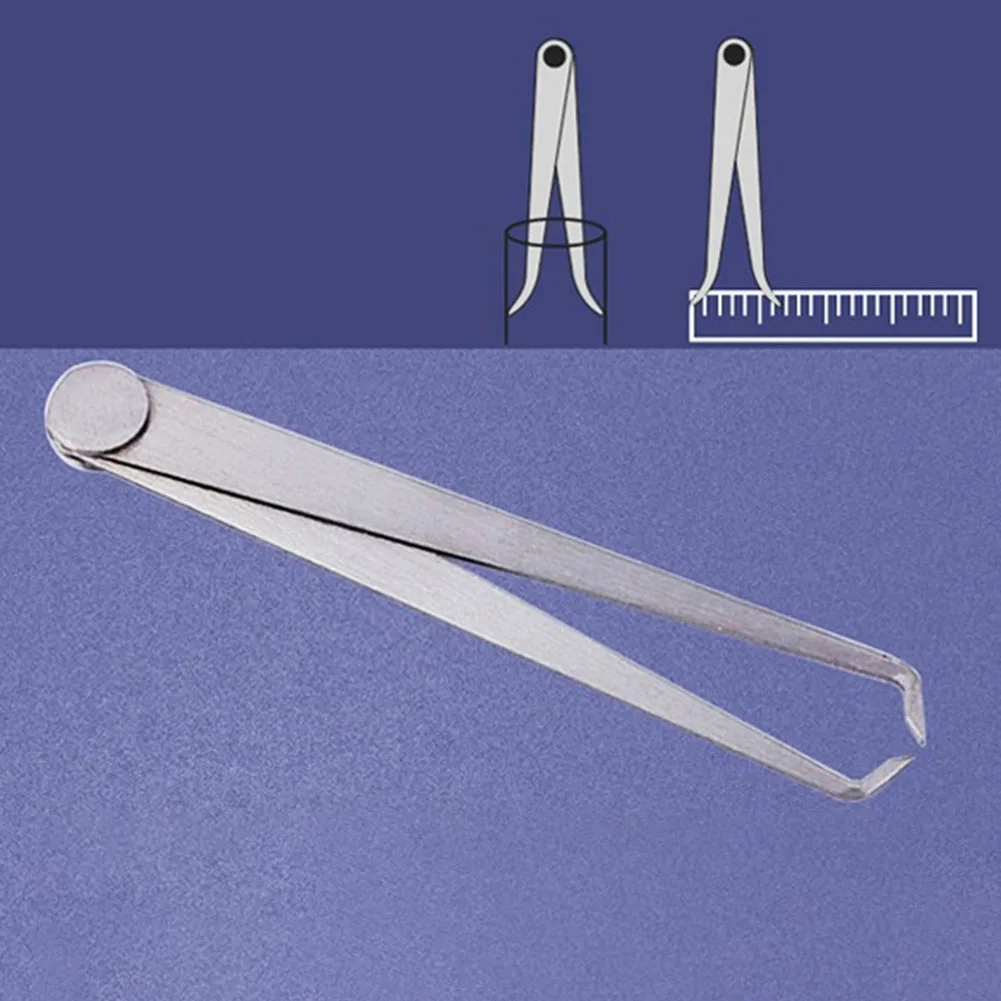 الحديد الداخلية الفرجار 200 مللي متر الداخلية التصنيع باستخدام الحاسب الآلي تشغيل المعادن الفولاذ المقاوم للصدأ داخل الفرجار متري 200 مللي متر (8 ") 200 مللي متر الفرجار الداخلي #4