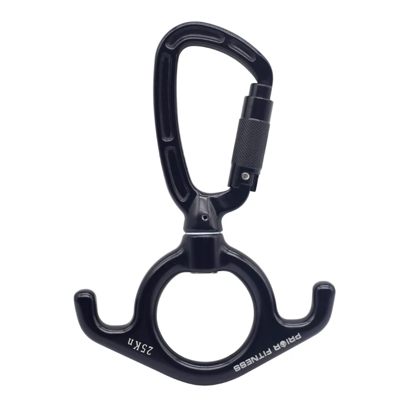 Figure 8 Swivel Carabiner, 3 in 1 Hardware for Aerial Dance, Silk Climbing, Yoga, Spinning Fly, Hammock Swing Fittings