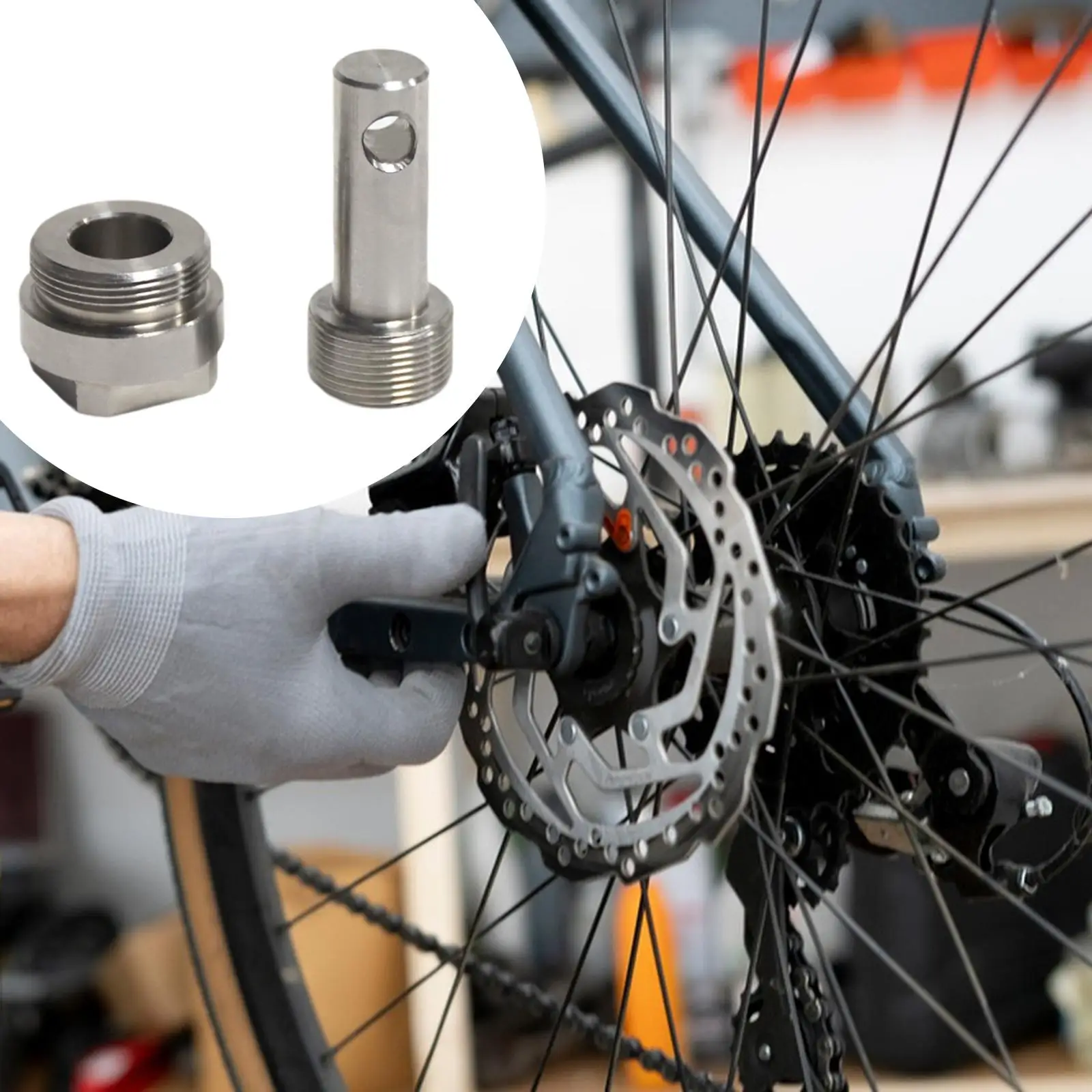 

Bike Crank Remover Crank Arm Puller Compact Practical Easy to Use for Road Bikes