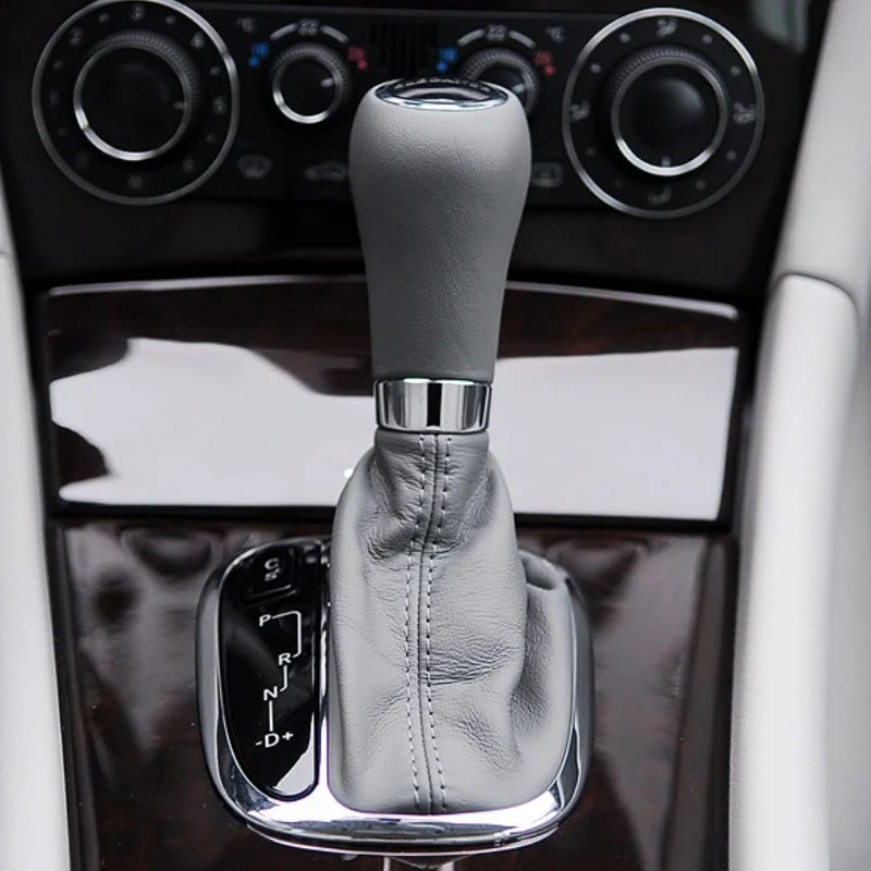 Automatischer AT-Schaltknauf für Mercedes Benz W203 S203 CL203 C-Klasse W209 CLK CLASSIC AVANTGARDE ELEGANCE mit Manschette – Detail 5