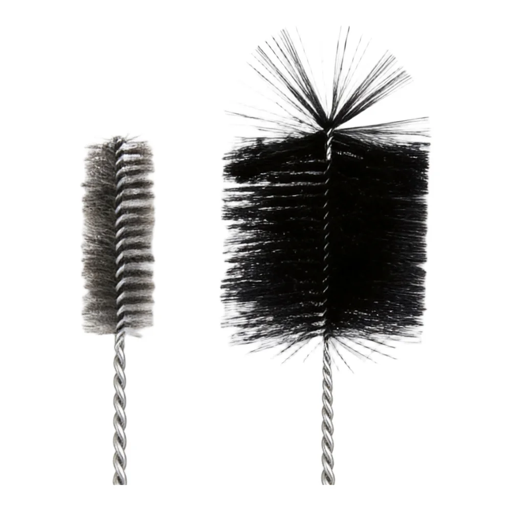 Chimney and Duct Cleaning Brush with Long Flexible Rod Wire and Nylon Bristles for Fireplace Flue and Pipe Maintenance