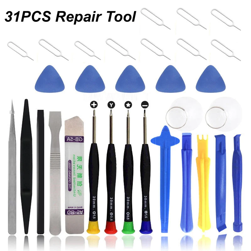 Mobile Phone Repair Tools Plastic Pry Bar Blade Opening Screwdriver for Screen iPhone iPad Laptop Computer Disassemble Hand Kit