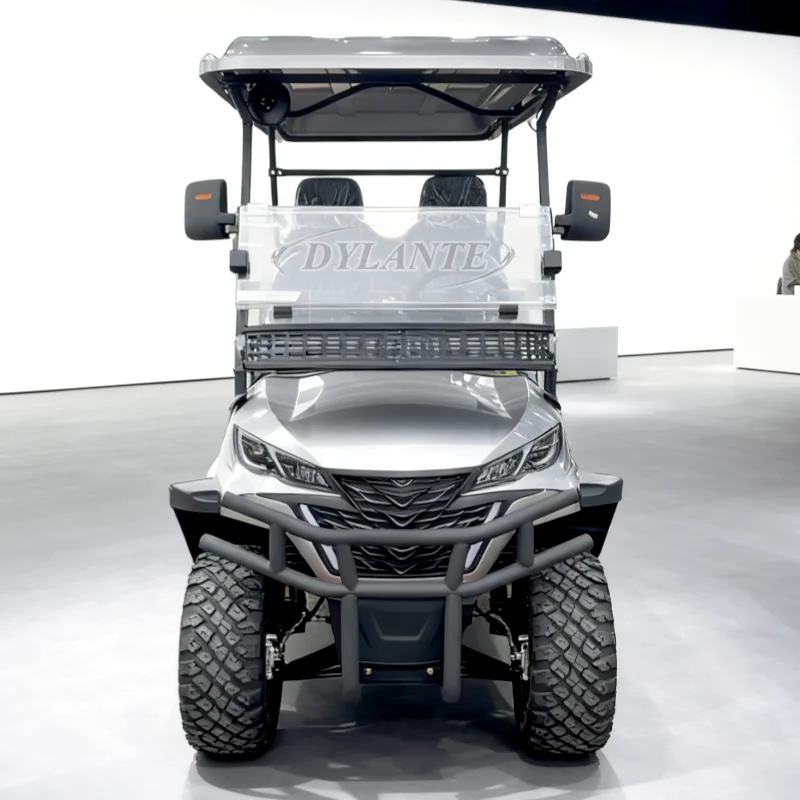 

New 5kw Lithium Battery Off-road Hunting Car 4-Seater Club Car Multi-Function Electric Golf Cart Supports Color Customization