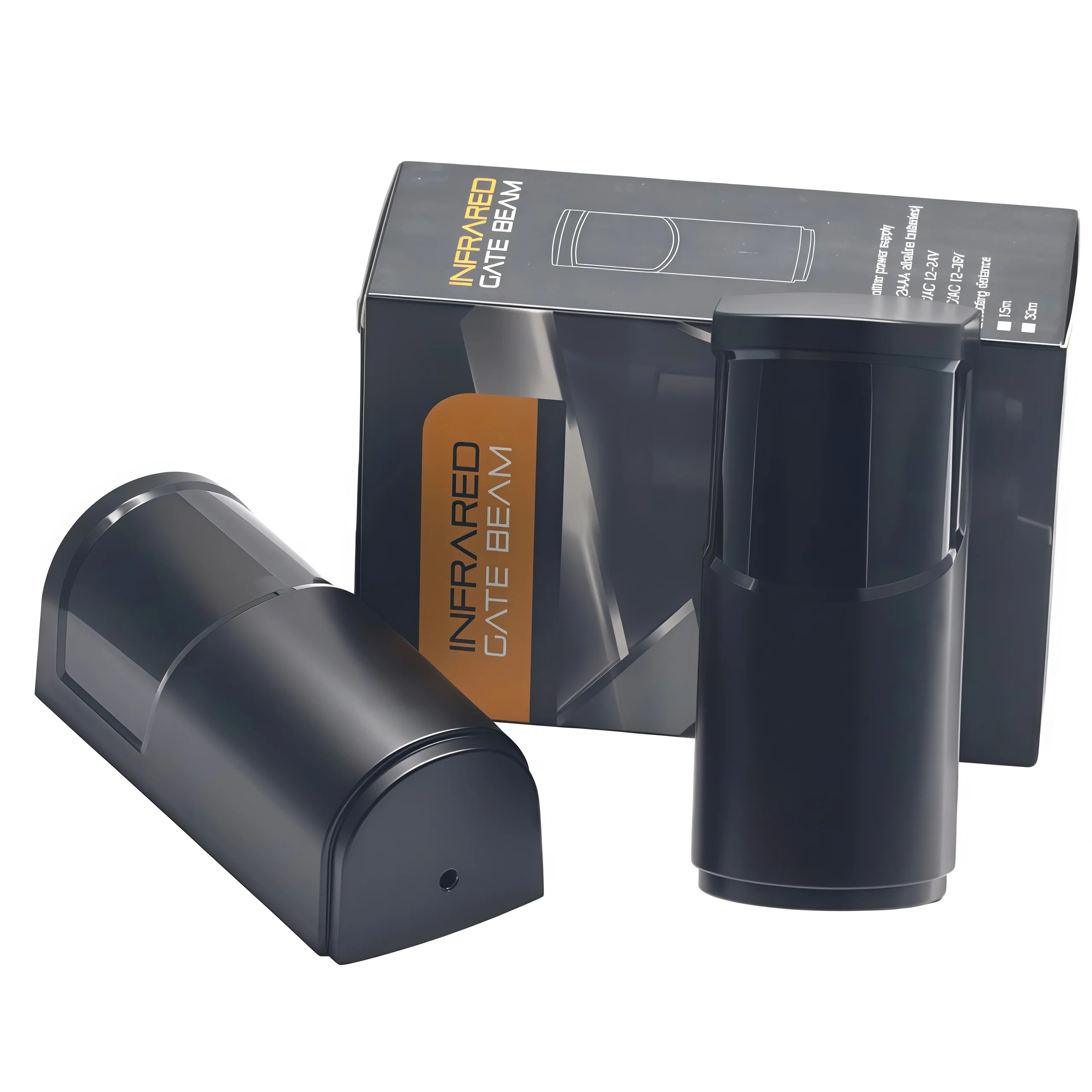 

Водонепроницаемый датчик фотоэлемента IP65, одиночный уличный инфракрасный детектор луча для двигателя раздвижных ворот, автоматические барьерные ворота, открытые