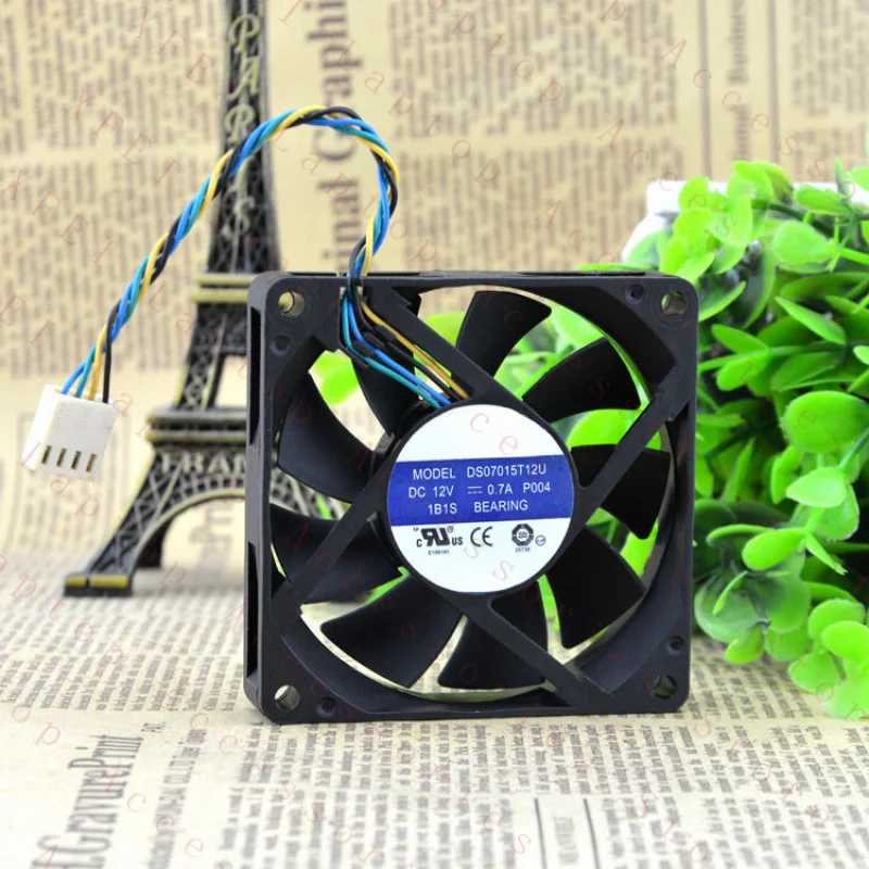 D  1PC FOR AVC DS07015T12U Cooling Fan 12V 0.70A 7CM New