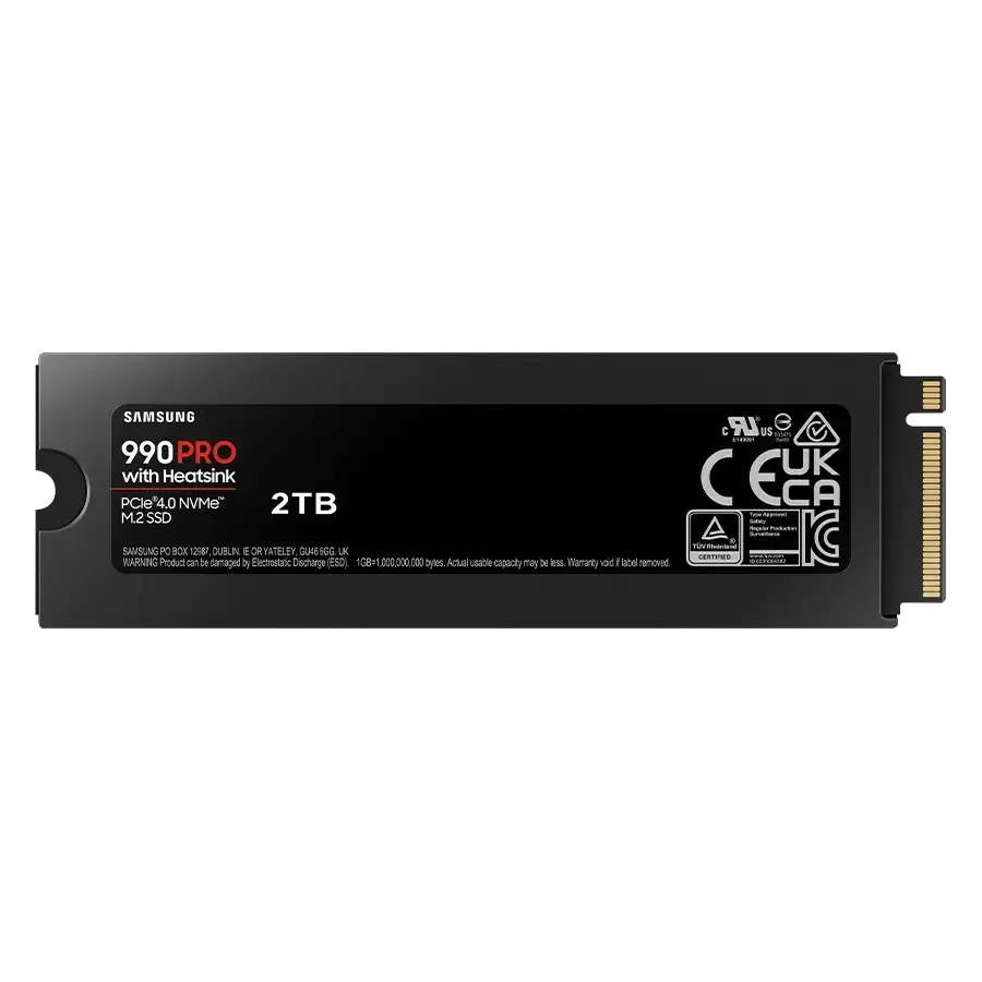 SAMSUNG SSD 990PRO M.2 NVMe Internal Solid State 1TB 2TB Read Max 7450 Mbps, original SAMSUNG 990PRO With Heatsink