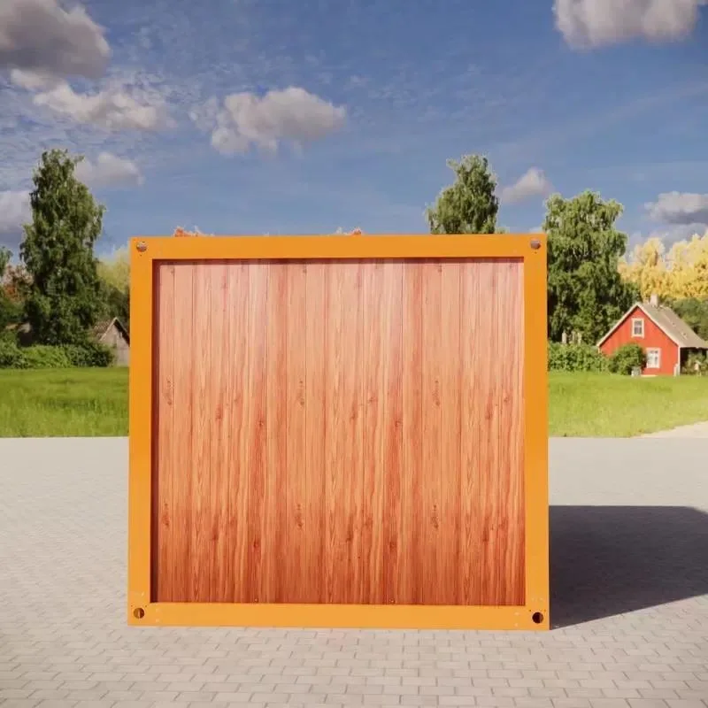 Steel Sandwich Panel Container House Quick Assembly Movable Modern Design Suitable for Office Buildings with Doors and