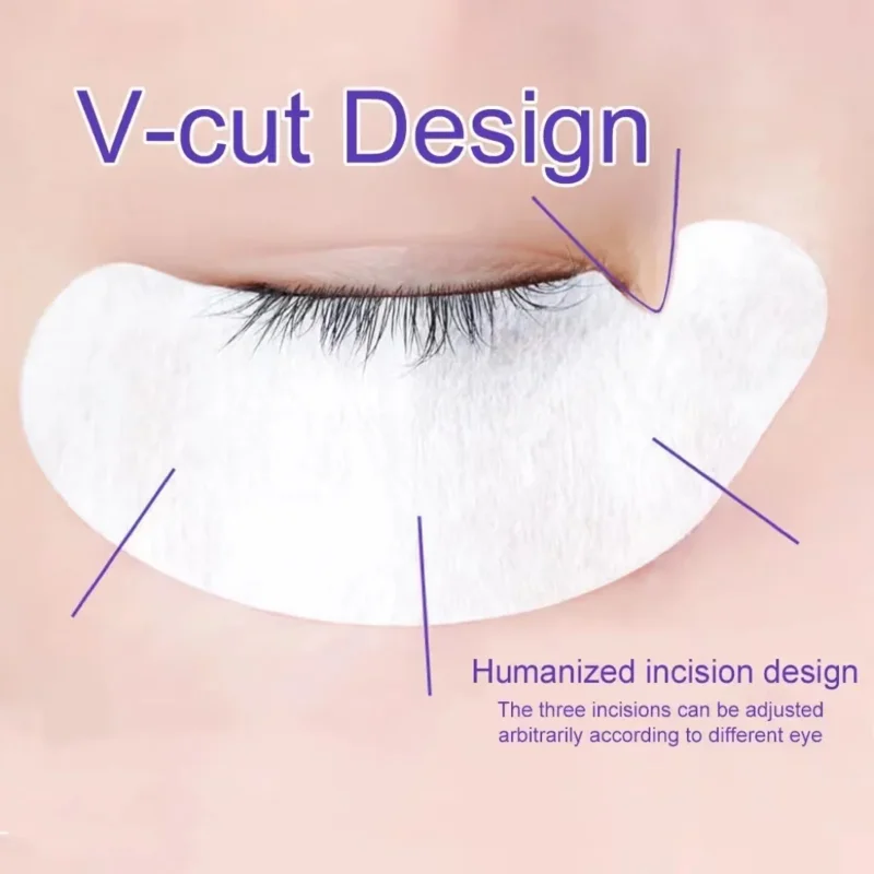 Patch pour les yeux en gel hydrogel, 50 pièces, tampon pour les cils, greffage sous les yeux, papier autocollant, enveloppes d'extension de cils, outils de maquillage