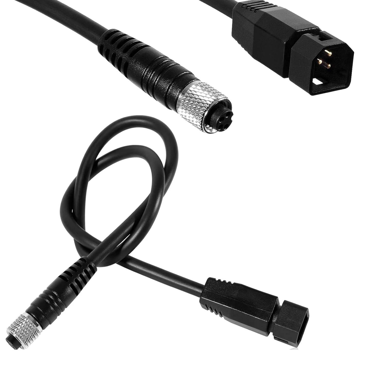 

1852068 MKR-US2-8 7-контактный кабель-адаптер для лодочного эхолота Humminbird и универсального эхолота Minn Kota 2 (US2) преобразователя