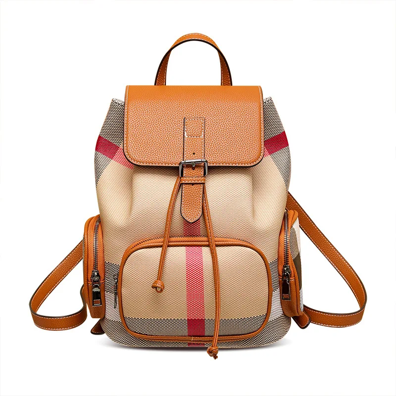 Classic Elegant Leather Messenger Bag Crossbody For Women - Shoulder Bag Option With Multiple Compartments