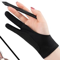 Two-Finger Artist Drawing Glove – Anti-Smudge Glove for Tablets and Graphics Boards, Left or Right Hand