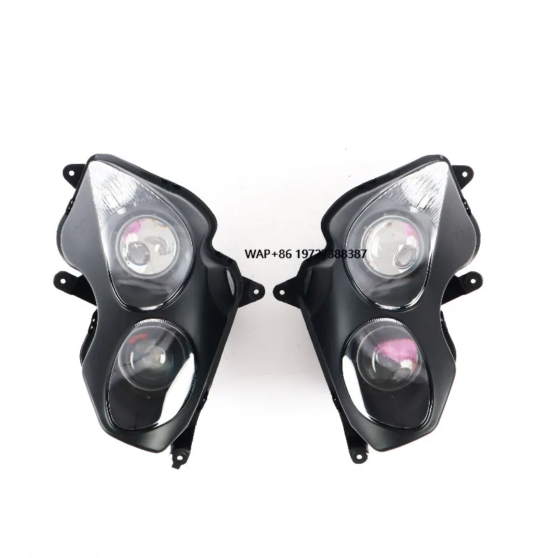 Motorcycle Headlight for ZX-14R ZZR1400 2006-2011 Motorcycle Head Big Front Light Lamp for Motorbike