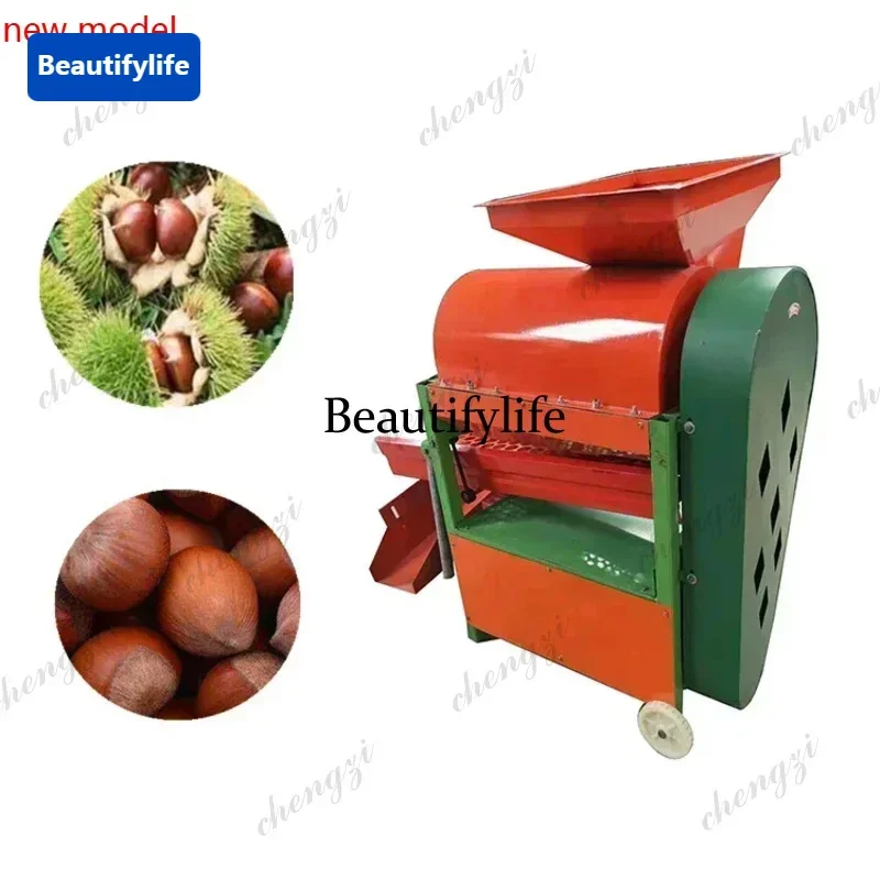 D8000  Hot-Selling   Big Capacity Chestnut Sheller  Chestnut Shelling Machine Chestnut Deburring Machine For Sale