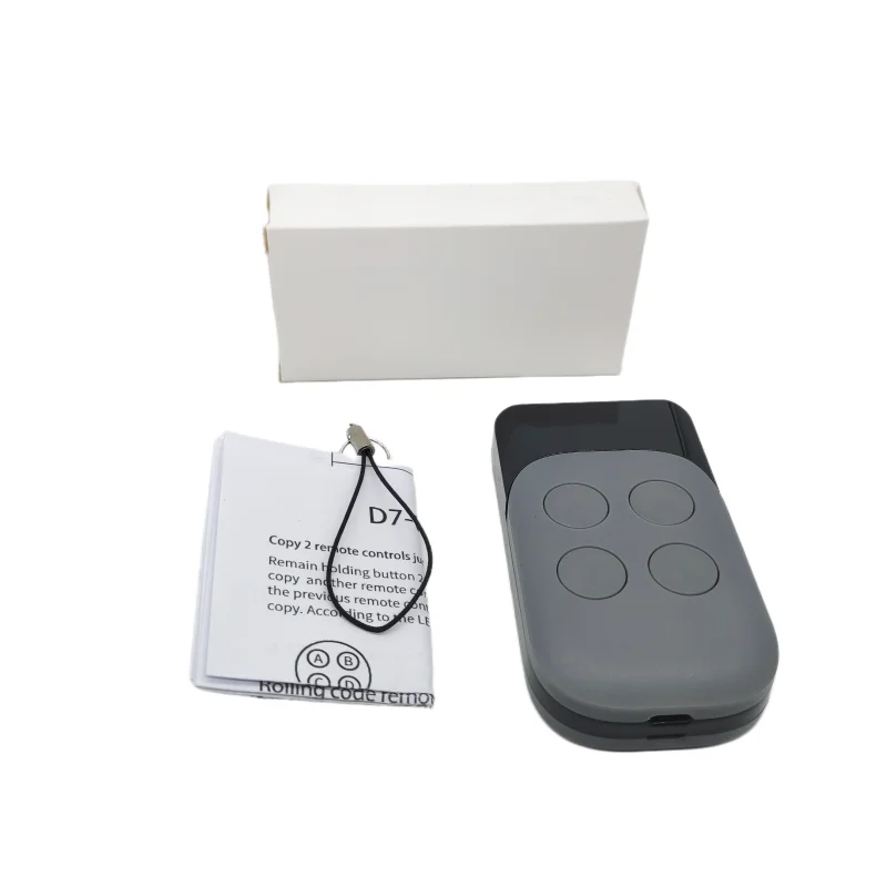 Wireless 433Mhz 2 in 1 Double Channel Optional Remote Control Duplicator fixed code & rolling code for garage door opener