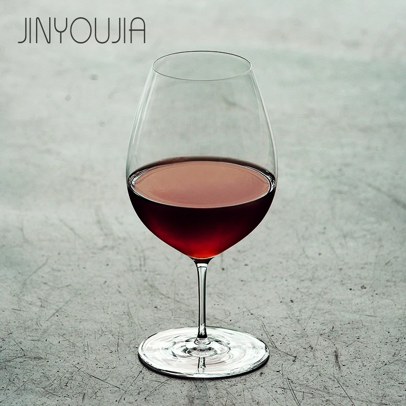 JINYOUJIA Cava 18oz 560ml Bordeaux Red Wine Glass Handmade Ultra Thin Perfect Quality Crystal Glass Material Kimura Style Goblet