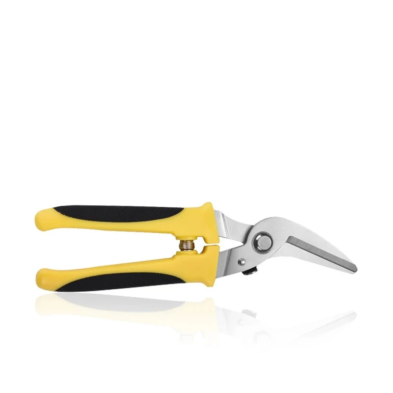 1PC Iron Scissors Industrial Multi-purpose Buckle Plate Wire Slot PVC Wire Electrician\'s Scissors Garden Pruning Shears