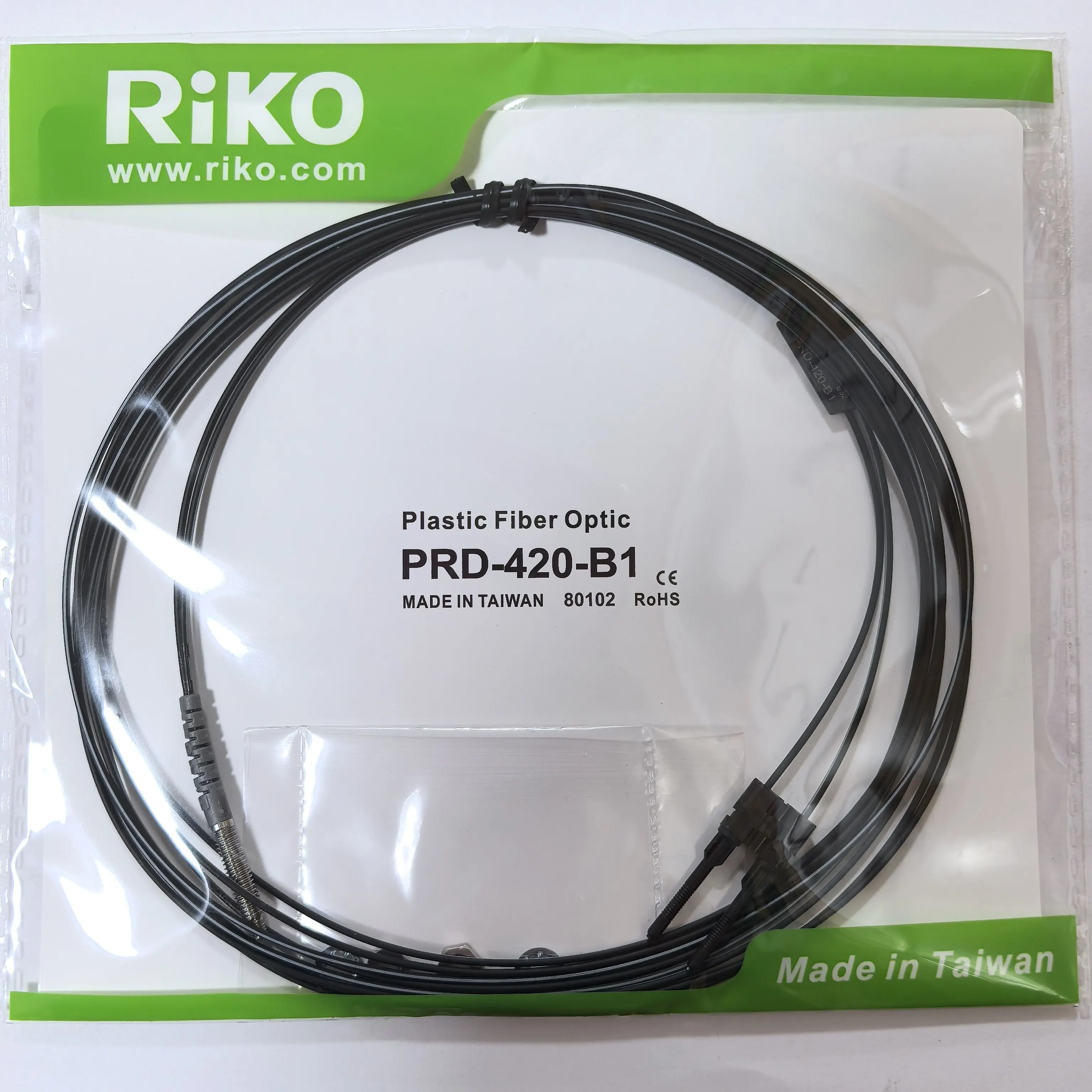 1pcs Original RIKO PRD-410-B1 PRD-410-I PRD-410-L PRD-410-M PRD-410-S  PRD-410 Diffuse Reflection M6 Fiber Optic Sensor