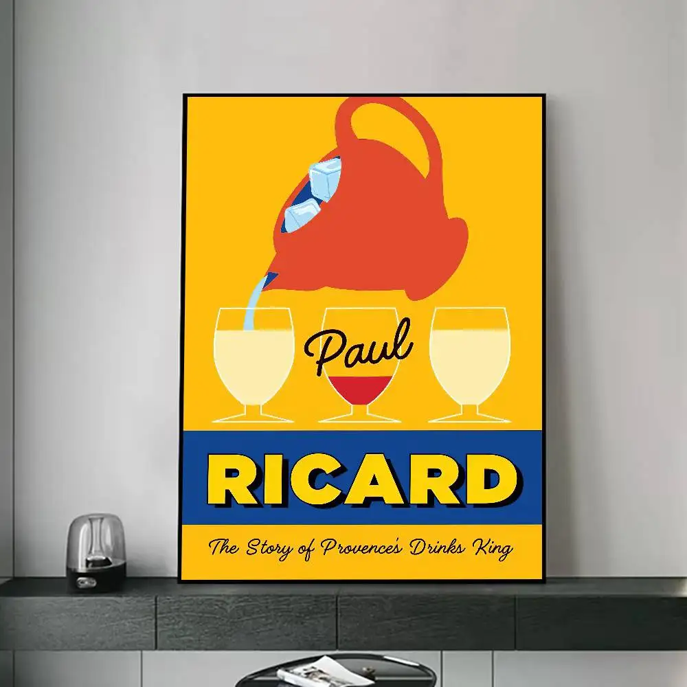 R-RicardES Beer Poster for Living Room, Bedroom, Office, or Bar, Frameless, Indoor Use, Bedroom Wall Art.
