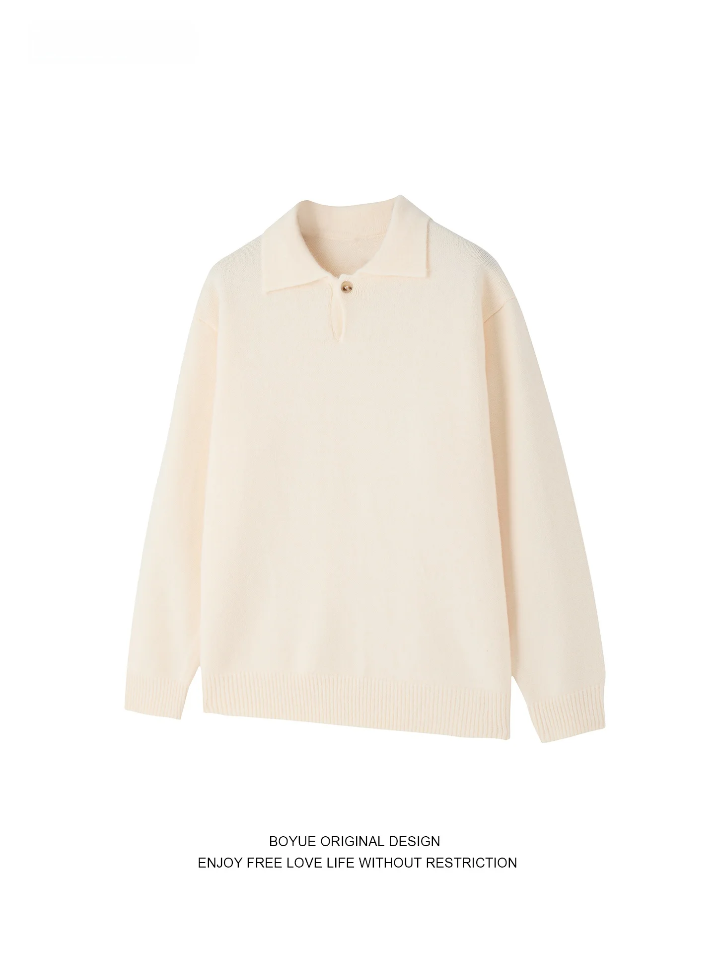 

Мужской свитер Boyue в корейском стиле, простой однотонный вязаный свитер, повседневный базовый слой, универсальный, теплый, зимний, модный