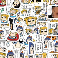 40pcs Cute Cartoon POP TEAM EPIC Stickers For Laptop Water Bottle Luggage Notebook Waterproof Graffiti Vinyl Phone Decals 3