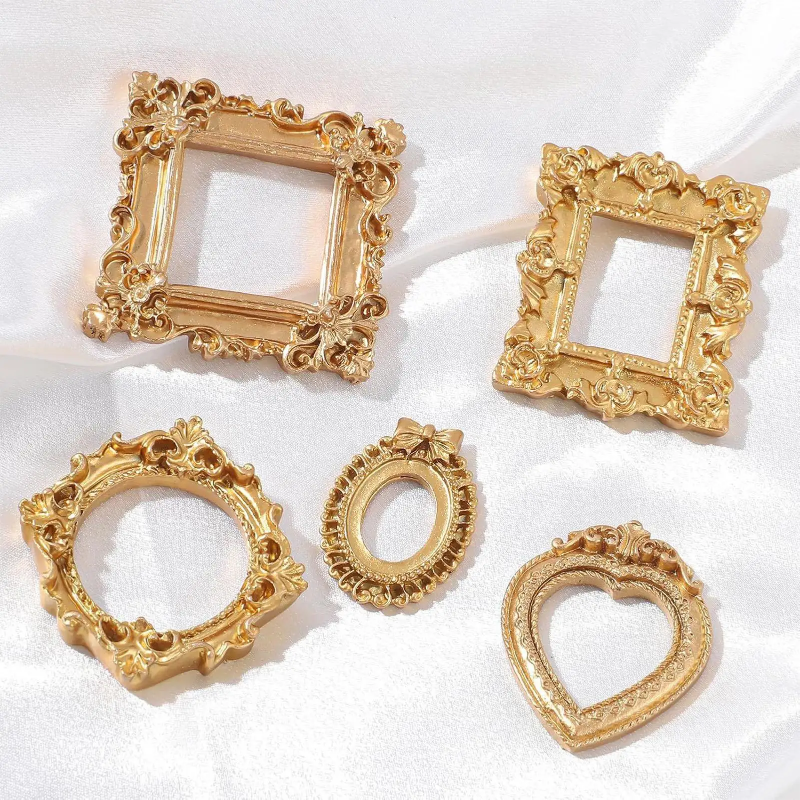 Миниатюрные золотые ретро-фото – обзор и цена Resin Art Photo Frame