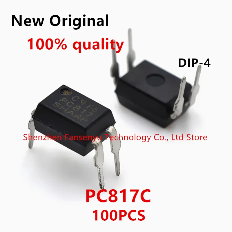 

(100pcs) 100% New PC817C DIP PC817-C DIP4 PC817 IC DIP4 DIP-4