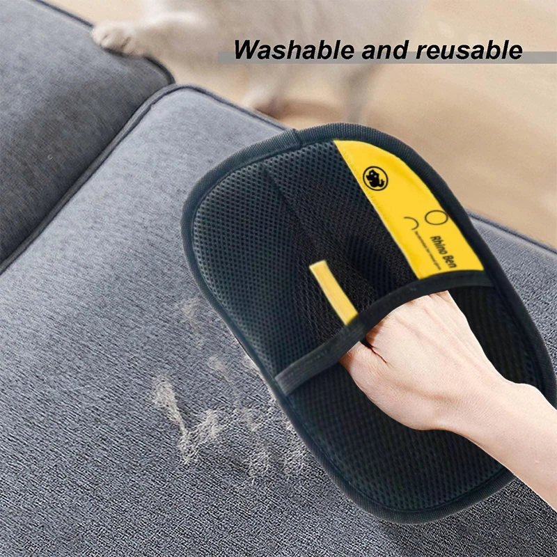 Pet Haarentferner Elektrostatische Handschuh Haustiere Pflege Handschuhe Katze Haar Reiniger Pet Handschuhe Haushalt Haarentferner Hause Haar Schaber