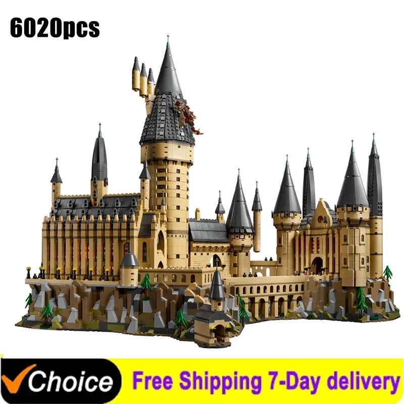 IN STOCK Classic Building Block Castle Model Set 6020Pcs Compatible 71043 Assembly City Bricks Birthday Christmas Kid Toys Gift