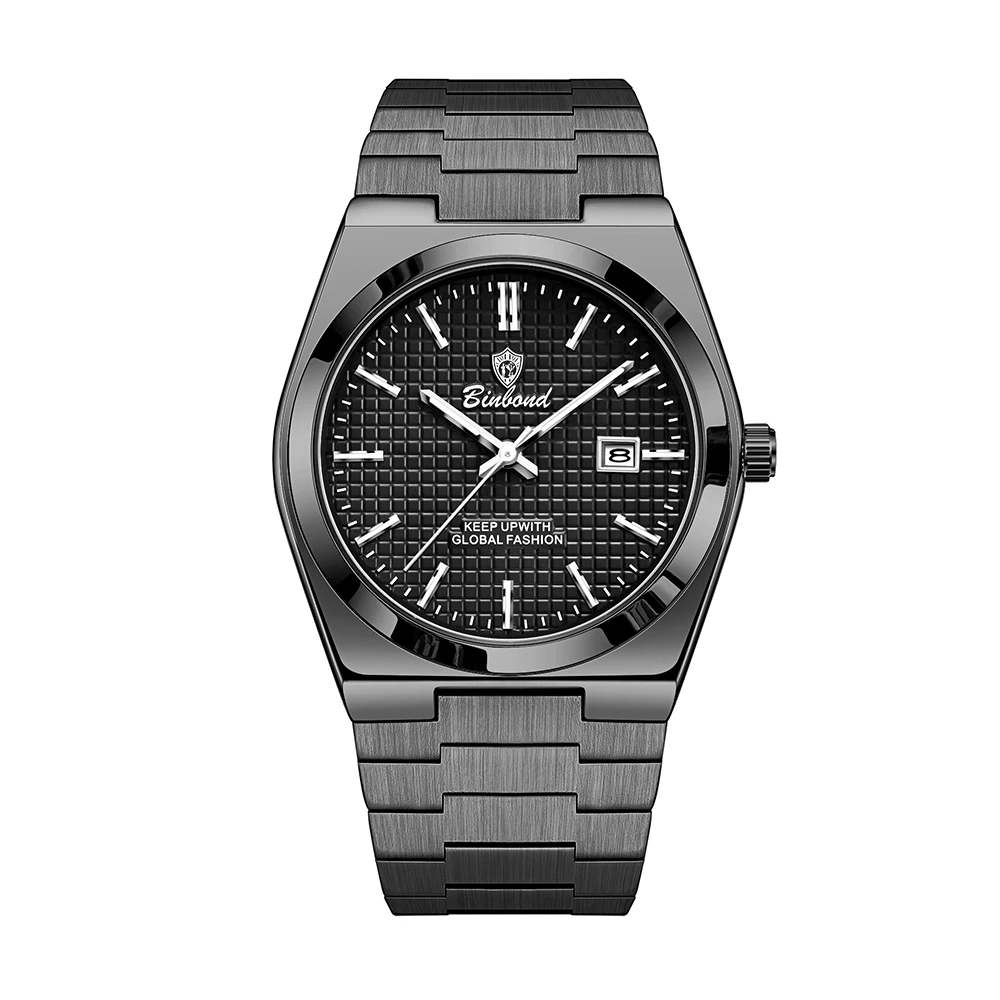Luxury Watch for Men Waterproof Luminous Man Wristwatch Stainless Steel Quartz Men\'s Watches