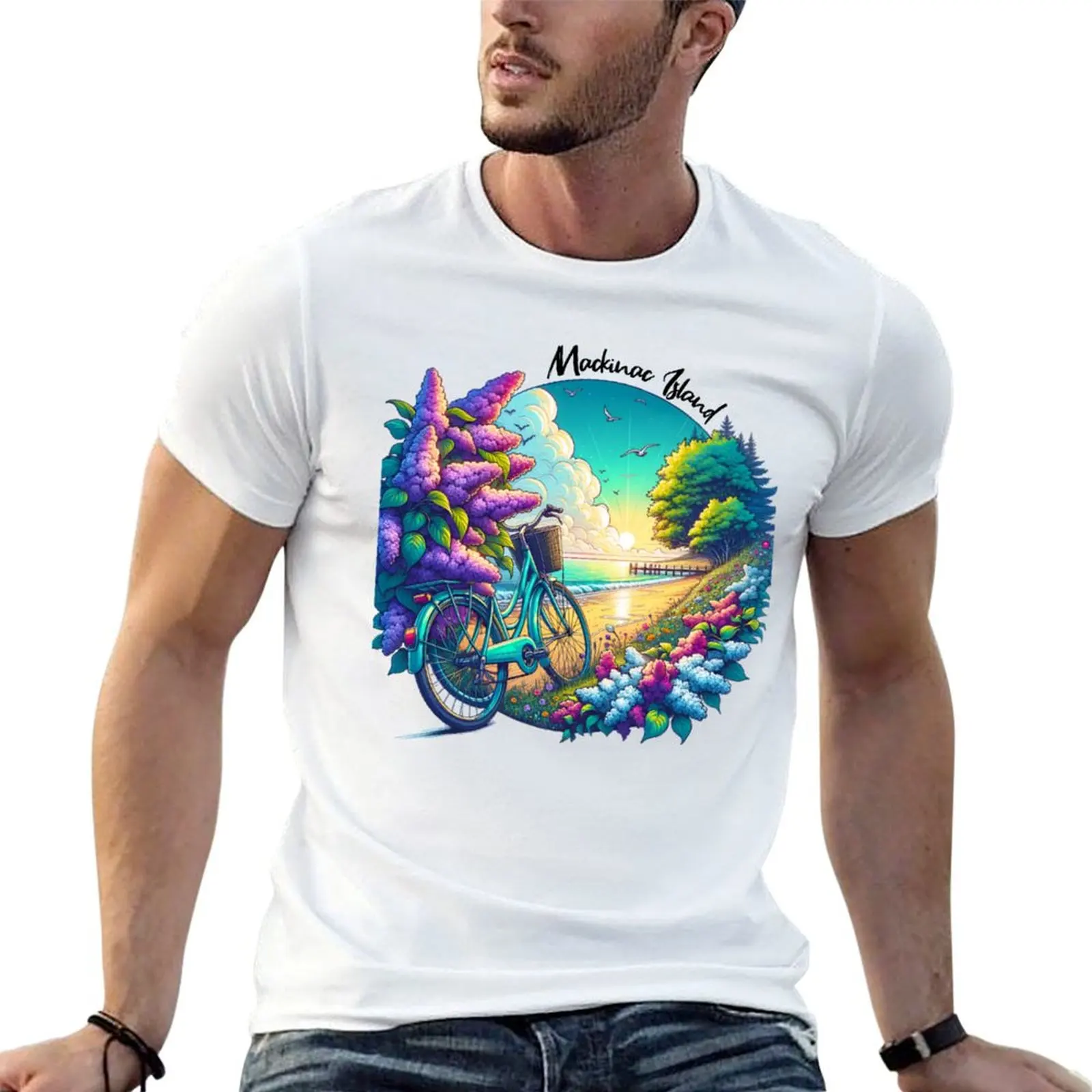 

Mackinac Island Views T-Shirt funny t shirts man man tshirt T-Shirt