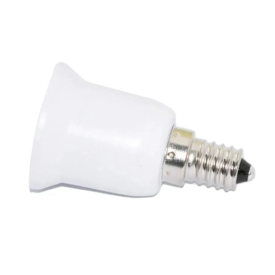 E14 do E27 Oprawka lampy Konwerter Gniazdo żarówki Podstawa lampy Adapter Wtyczka Przedłużacz Gniazda do żarówek kukurydzianych Reflektor AC