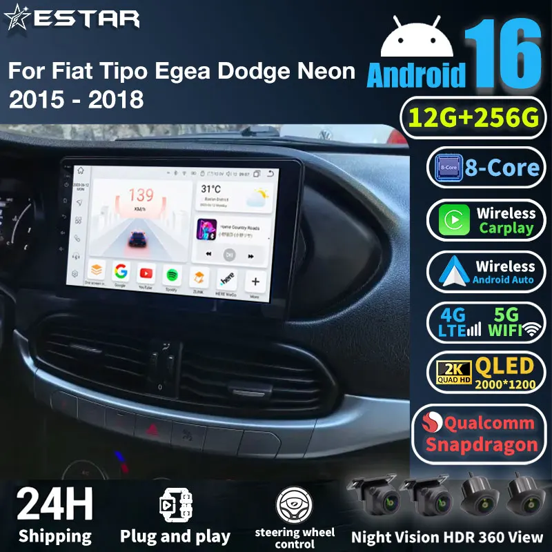 Android 16 Car Radi…