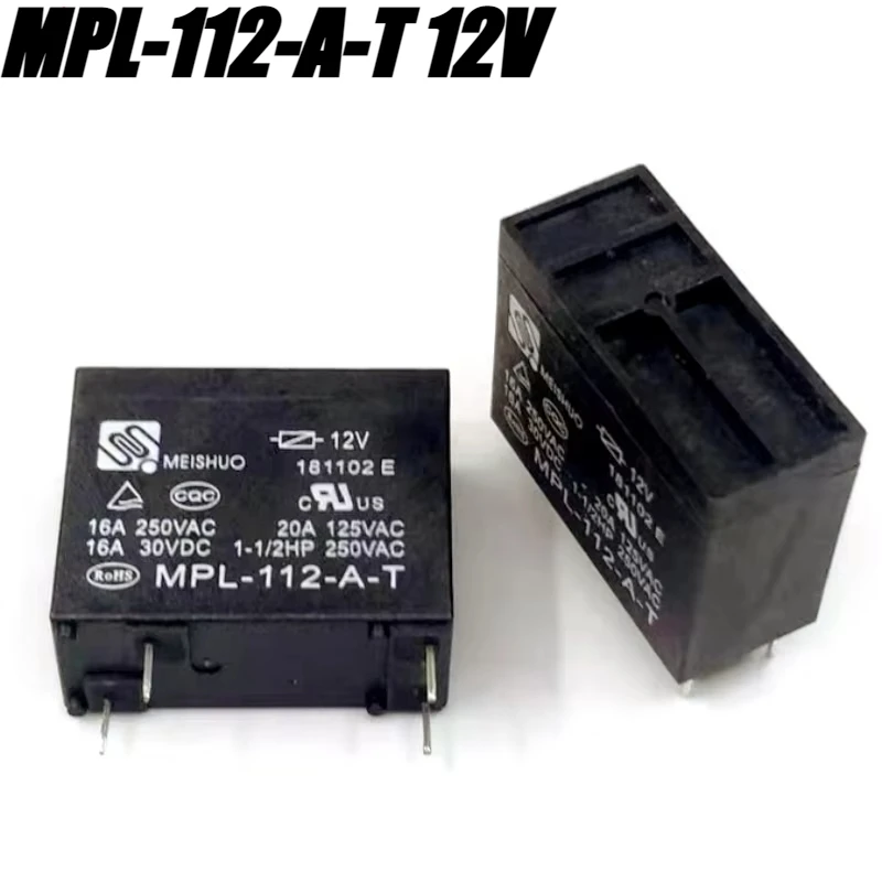 （Brand New Original）1pcs/lot 100% original genuine relay:MPL-112-A-T 12V 4pins 16A 302P-1AH-C 12VDC