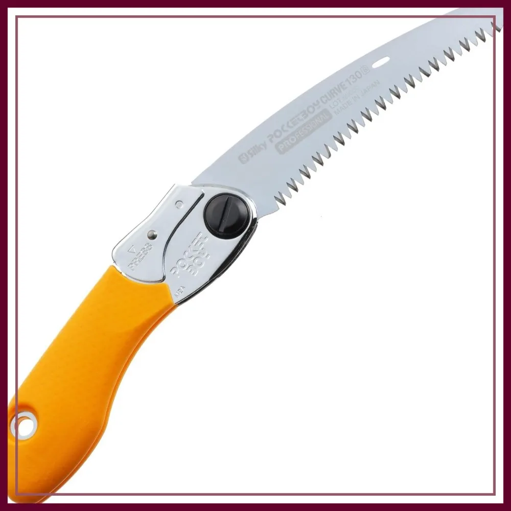 

Curved Blade Folding Saw 130mm Large Teeth for Camping Hunting Pruning