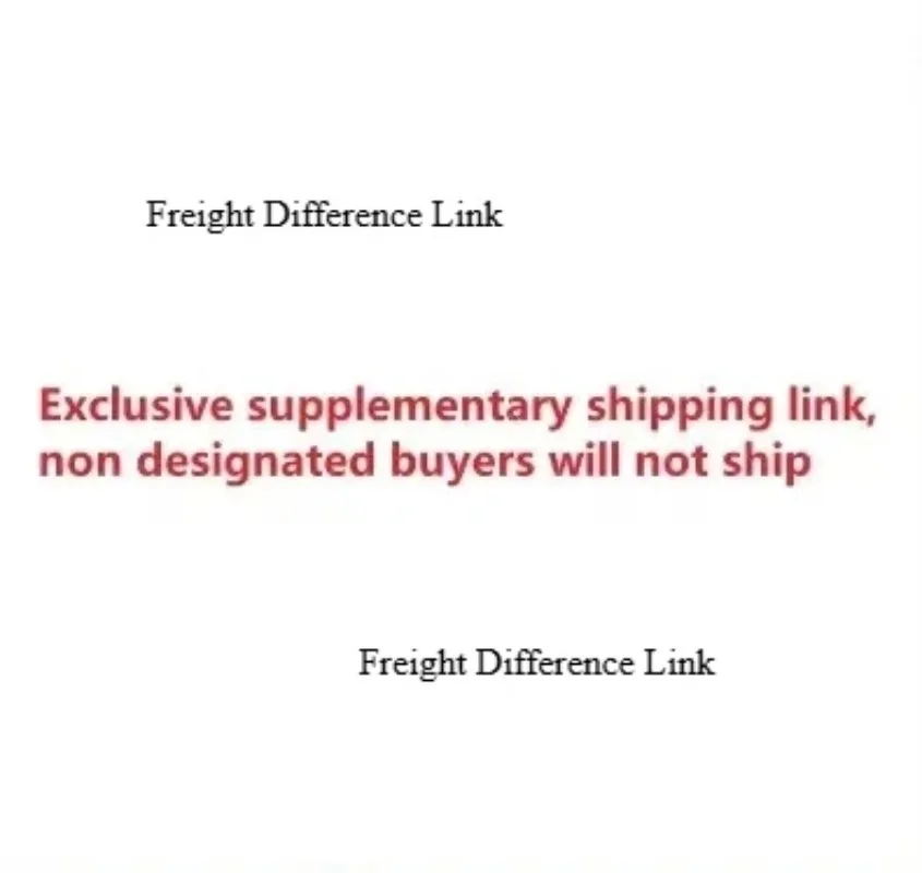 non designated buyers will not ship Exclusive supplementary shipping link