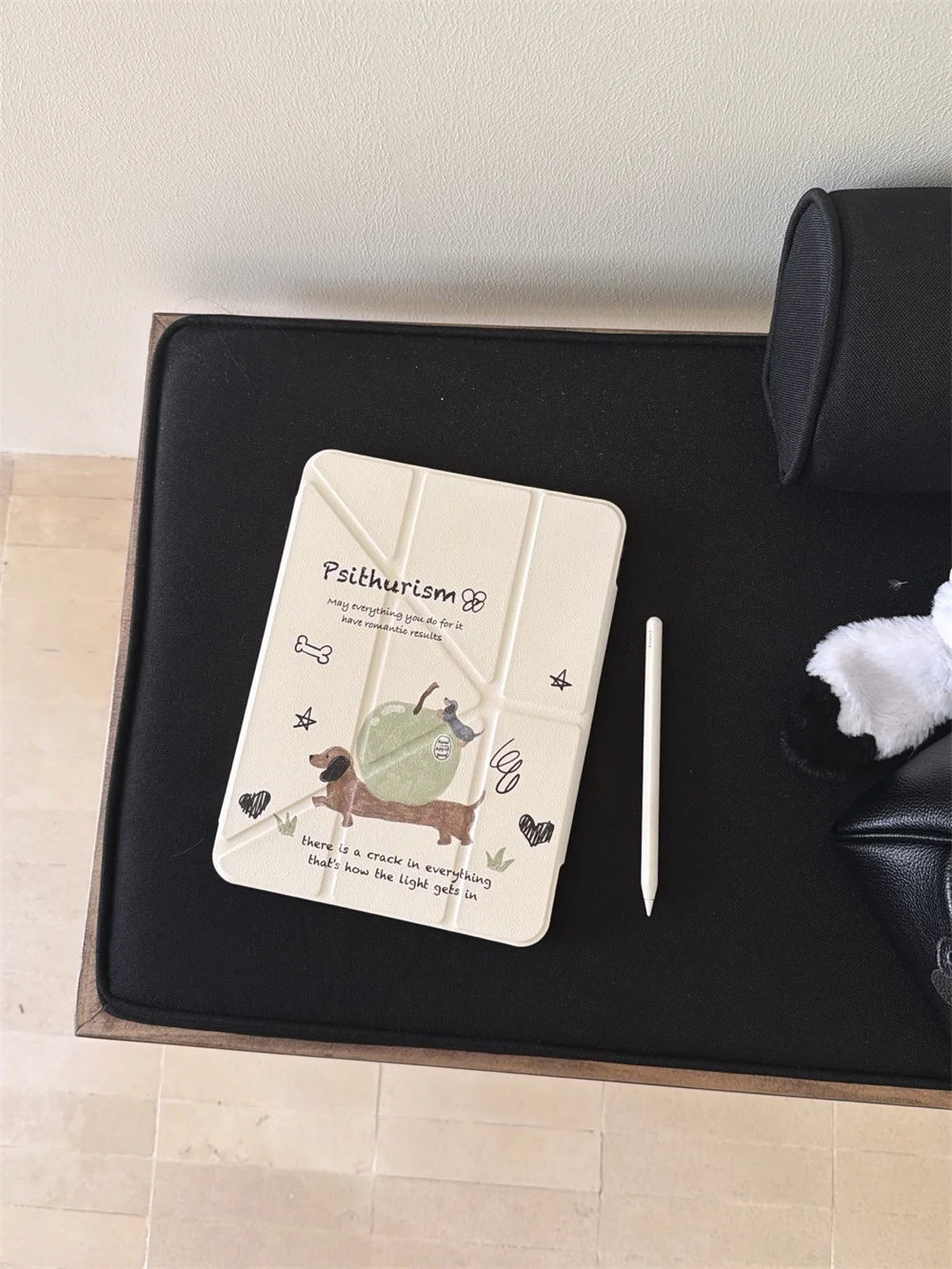 

polka dot puppy For Apple iPad Pro 11 13 inch 2024 iPad 10th 11th Air 7 6 5 4 11inch iPad 7 8 9 10.2 Air 3 10.5 iPad 5 6 mini 6