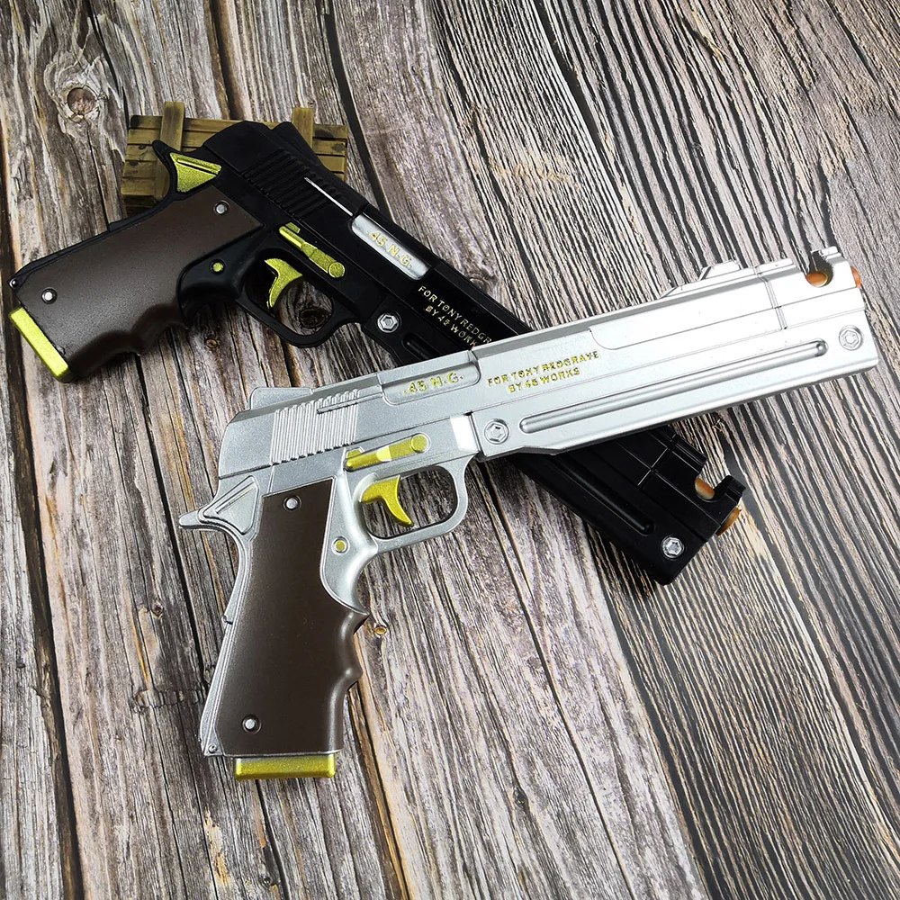 14 بوصة بولي Dante مسدس مسدس الأبنوس العاج أنيمي الشيطان قد يبكي 4 أنيمي تأثيري الدعامة DMC بندقية السيف الحجم الحقيقي اليابانية كاتانا لعبة هدية #6