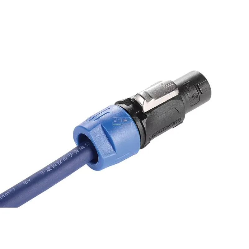 1 Uds Yongsheng Y-CS4F-AG conector de altavoz de cuatro núcleos Ohm XLR conector de Audio accesorios HIFI para fiebre