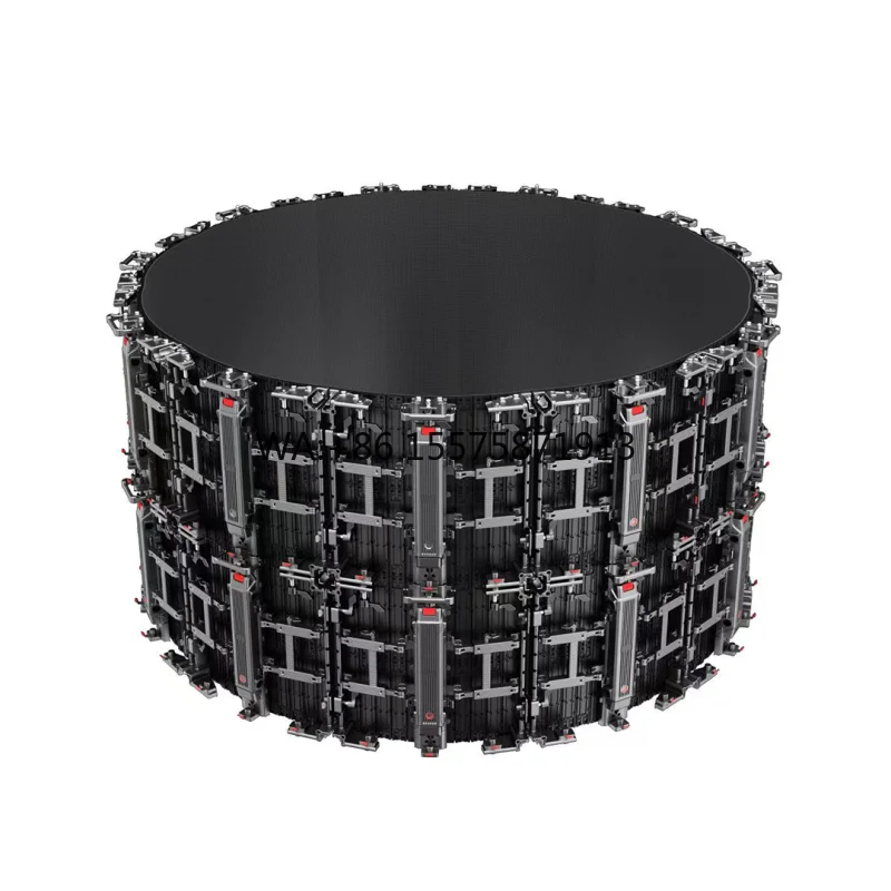 Curved Flexible Led Screen Never Black Rental Immersive Led Screen Indoor Outdoor Pantallas Led for Events VR XR
