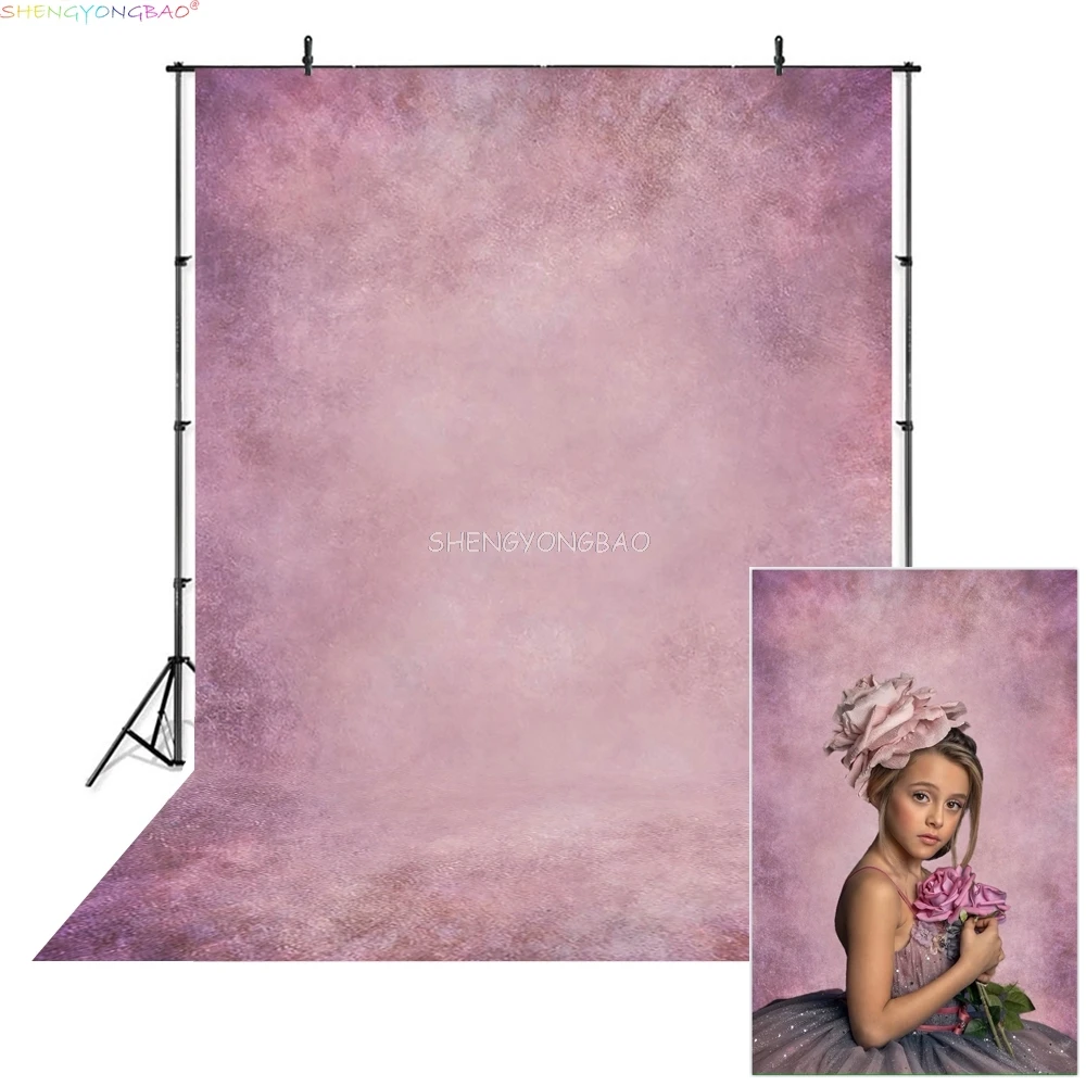Vintage Abstract Gradient Background Birthday Party Decoration Pregnant Flower Retro Portrait Family Photography Backdrop CM-05