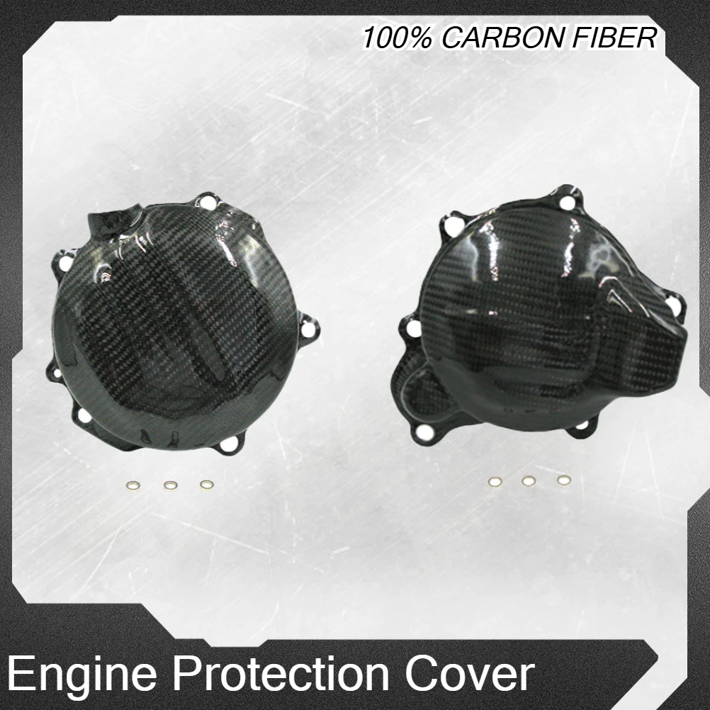 

Motorcycle Ignition Clutch Cover Magnetic Motor Stator Carbon Fiber Guard Protector For KTM EXC XC-W SX XC 125 150 200 2016-2020
