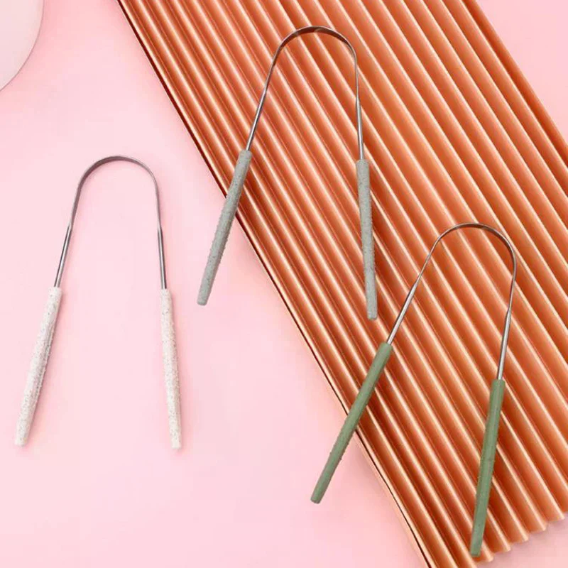 1 piece of oral hygiene U-shap - Tongue Scraper Metal review and price