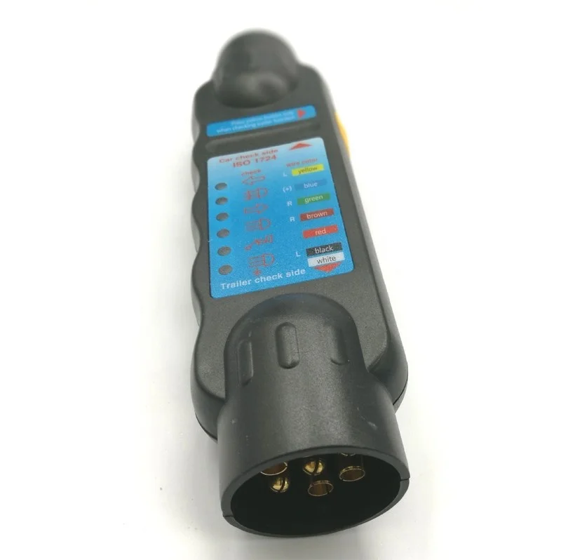 7-Pin Trailer Plug Socket Tester for Motorhome Trailers